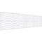 Ekena Millwork Set of Four Panels for 94 1/2"W x 24 1/4"H Parker Fretwork Wainscot Wall Paneling WPKP12X01X47PKR - alternate 1